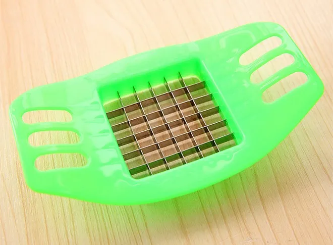 1 шт. Новый ПВХ + нержавеющая сталь для французского картофеля фри резак