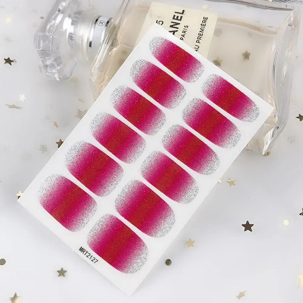 12 наконечников клей для накладных ногтей стикер Сделай Сам Маникюр Снежинка