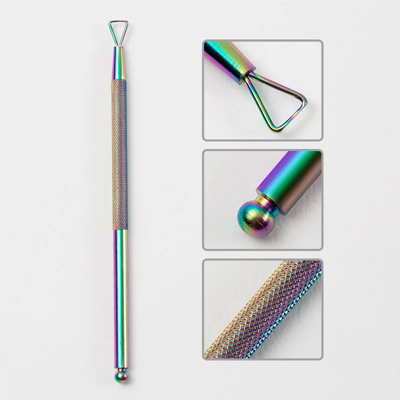 Инструмент для удаления кутикулы со стержнем из нержавеющей стали | Красота и