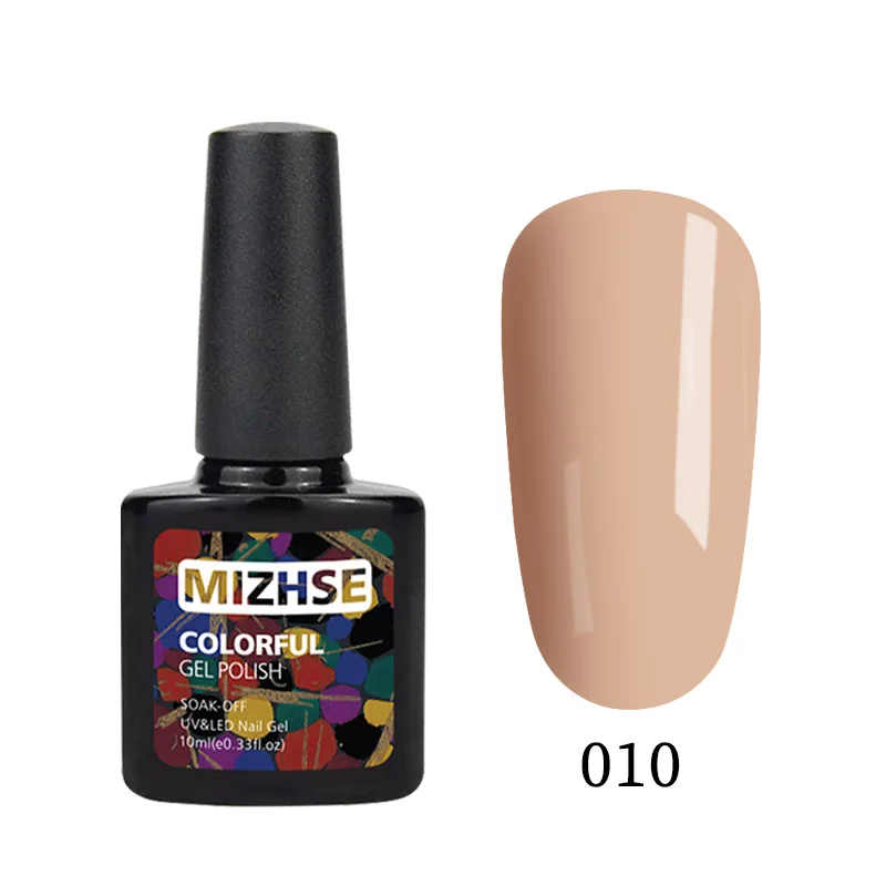 Nude010 MIZHSE 10 мл акриловый полигелевый удлиняющий гель для быстрого строительства Гель-лак для дизайна ногтей маникюр наращивание ногтей Гибридный праймер базовый гель - Цвет: Nude010