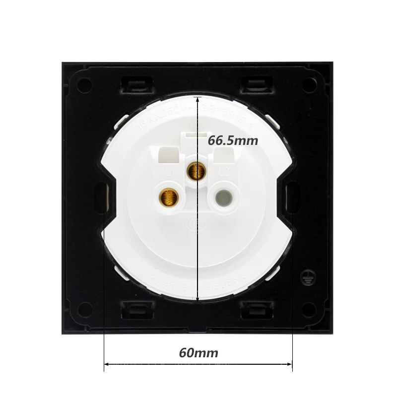 Minitiger роскошный 1 комплект способ случайный щелчок вкл/выкл настенный