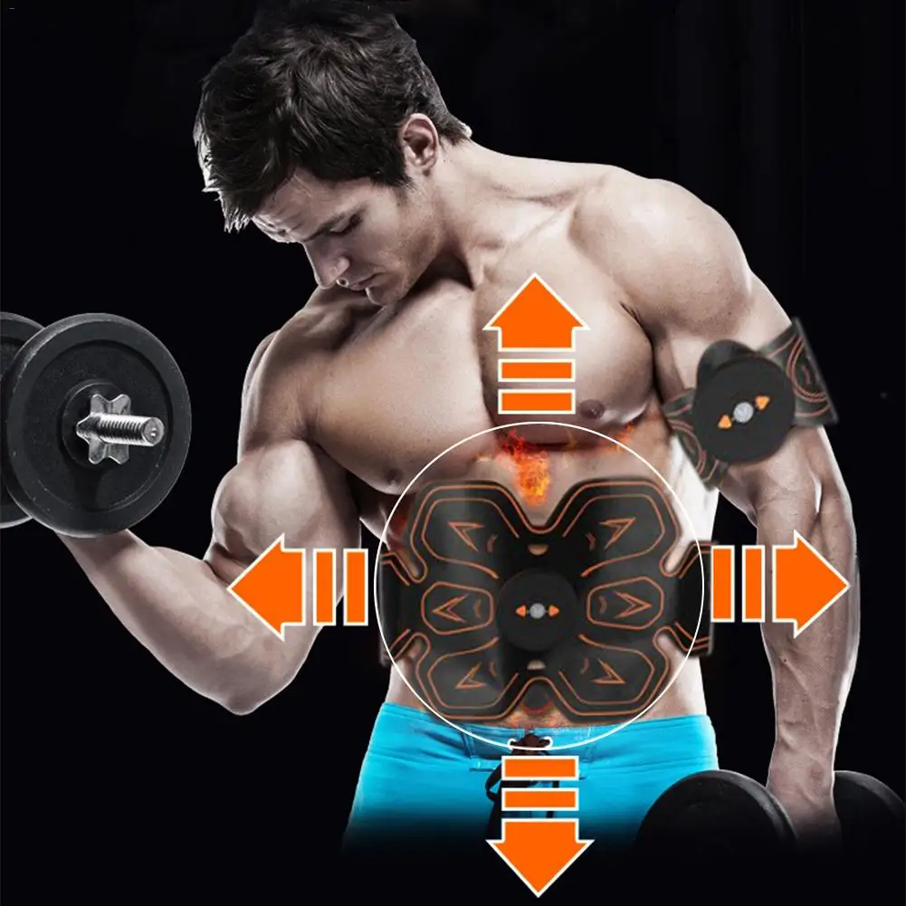 

Smart Fitness Equipment Lazy Man Abdominal Instrument Slimming Machine Abdominal Muscle Belt Set