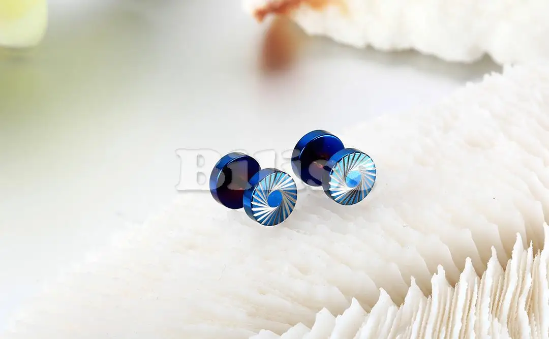 2 шт. серьги гвоздики из нержавеющей стали 8 мм|stud earrings|ear stud earringsearrings unisex |