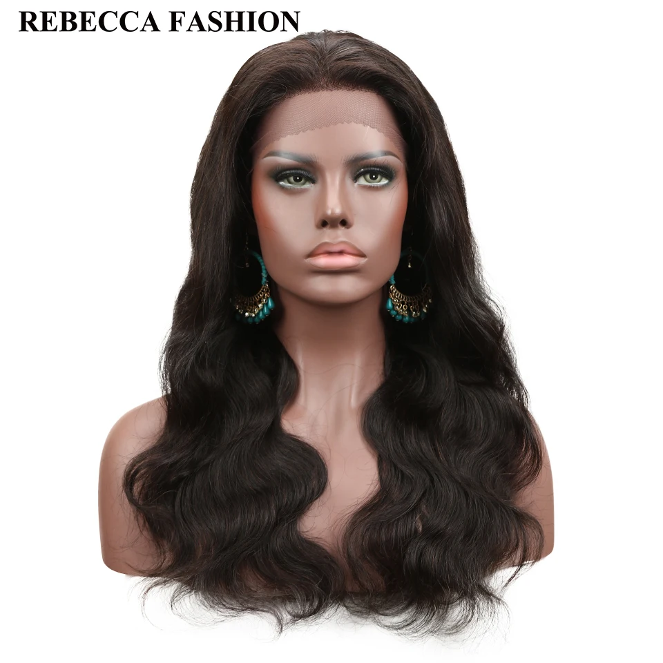Волосы Rebecca на фронтальной части накладные волосы из натуральных волос 130%