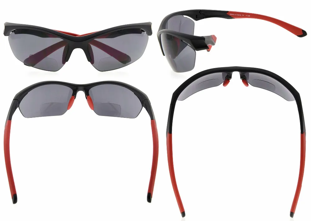 SG902Eyekepper TR90 спортивные бифокальные Солнцезащитные очки Бейсбол Бег Рыбалка Вождение Гольф Софтбол Пешие прогулки полуоправы очки для чтения