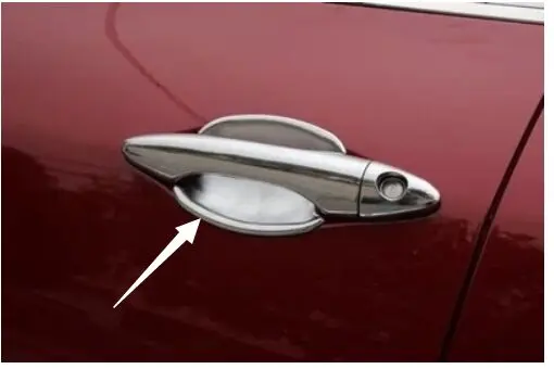 

Для Hyundai IX35 Tucson 2009 2010 2011 2012 2013 2014 новая хромированная крышка для чашки автомобиля