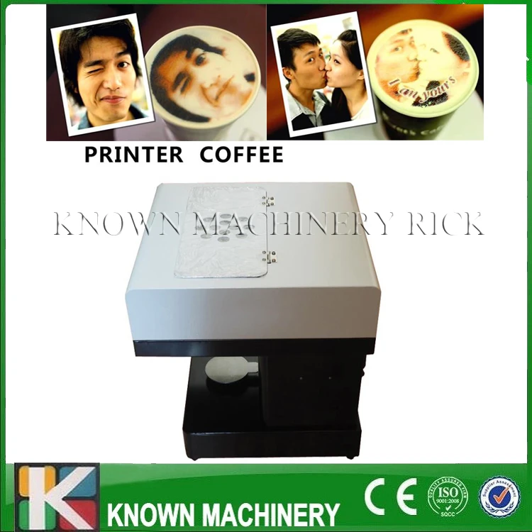 2017 Горячая продажа Феи струйная профессиональная цифровая печатная машина кофе