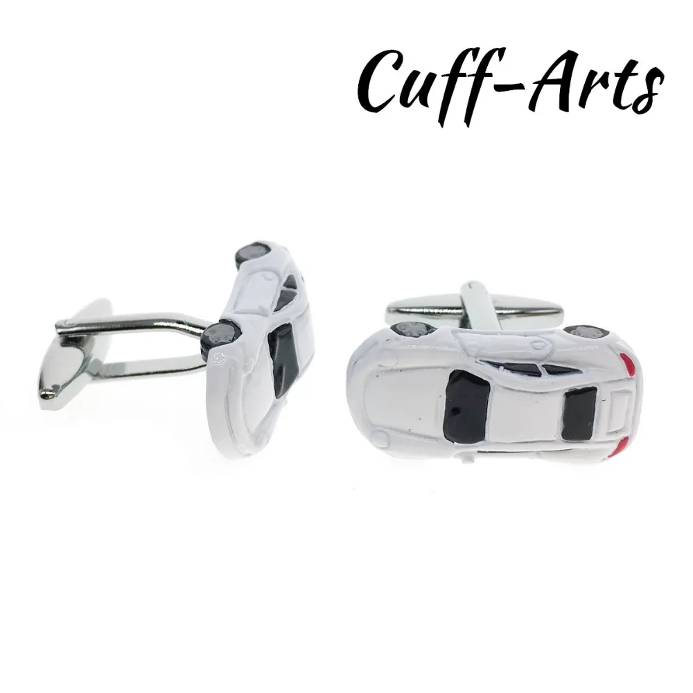 Cuffarts 2018 Car Cufflinks For Mens Men Jewelry Cufflink Gemelos Para Hombre Camisa Tie Clip Cuff Links C20017 | Украшения и