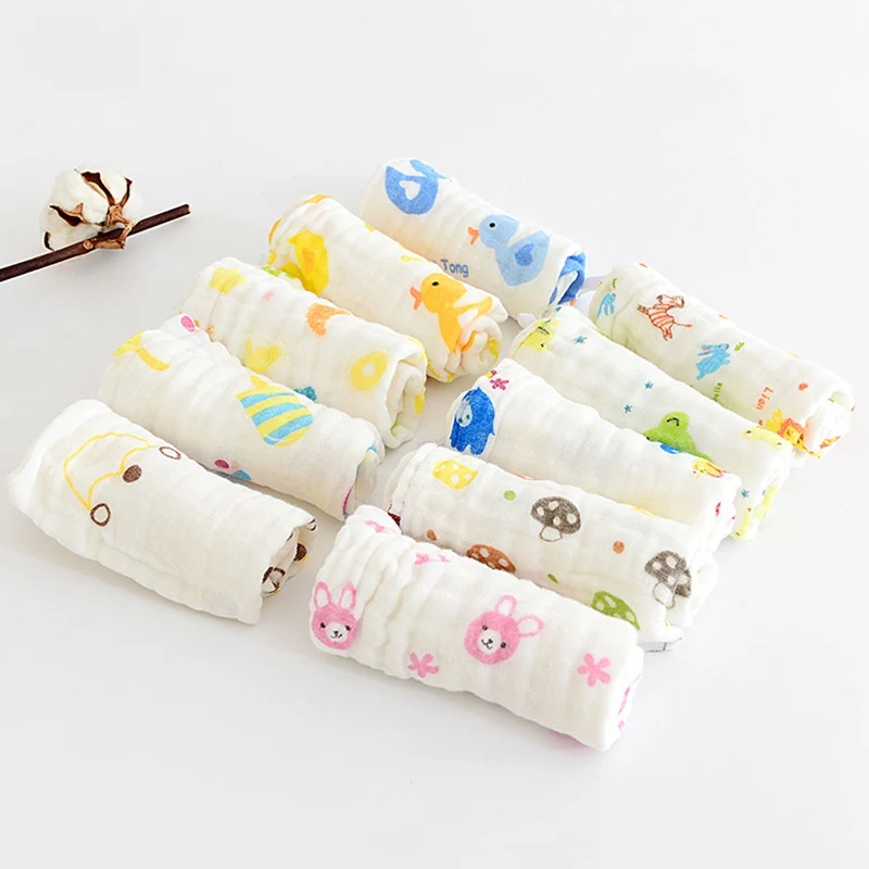 Детское одеяло из муслина детское полотенце детский шестислойный марлевый - Фото №1