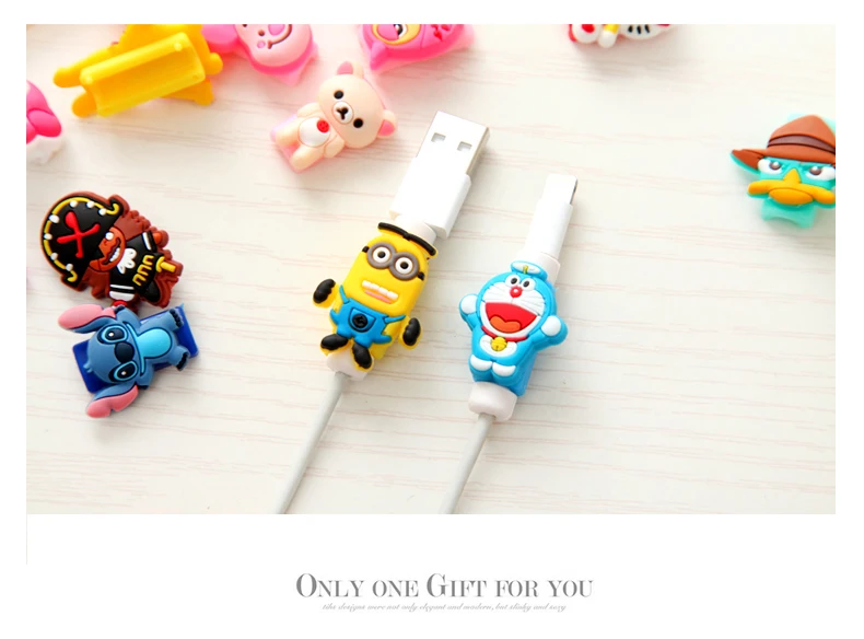 10 шт. защитный чехол для Apple Iphone 5 6 6s с мультяшным рисунком|earphone cable winder|cable windercable