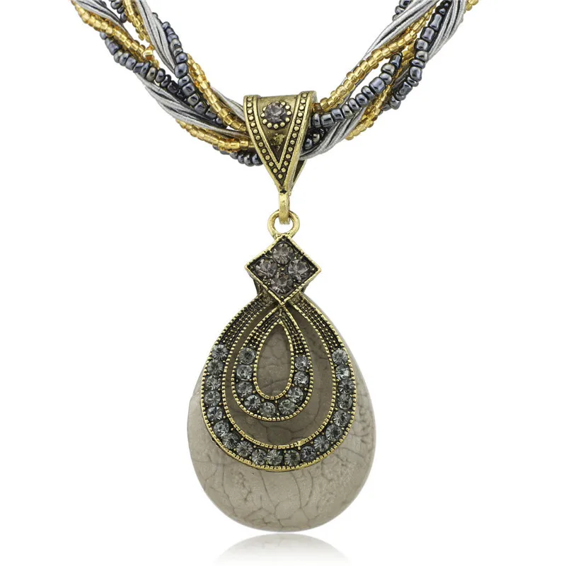 Dormon простое ожерелье с подвеской искусственная веревка элегантное до ключиц DB013 |