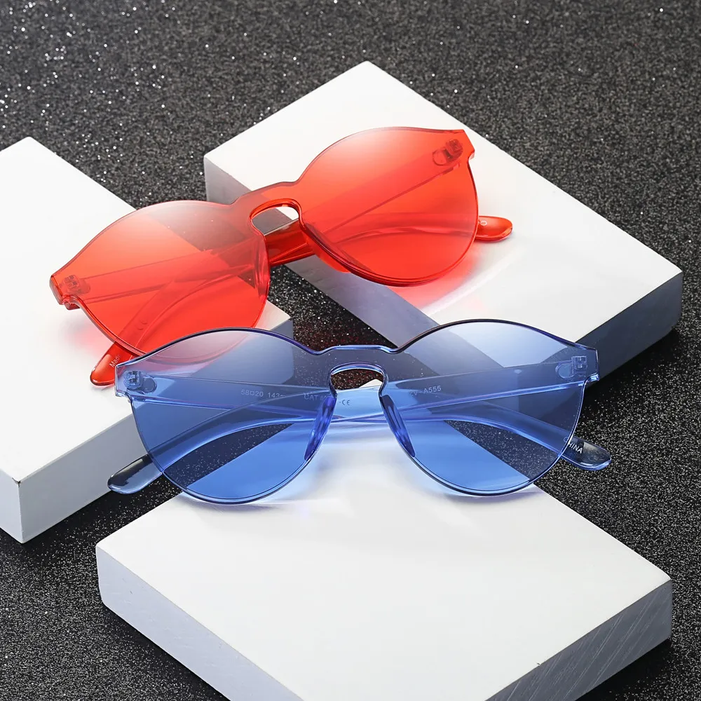 Женские Модные солнцезащитные очки &quotкошачий глаз&quot интегрированные УФ ярких