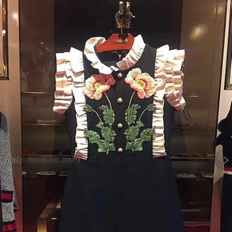 2pcs Flower Iron on Embroidered Patches for Clothes Parches Ropa Sticker Clothing Applique Embroidery | Дом и сад