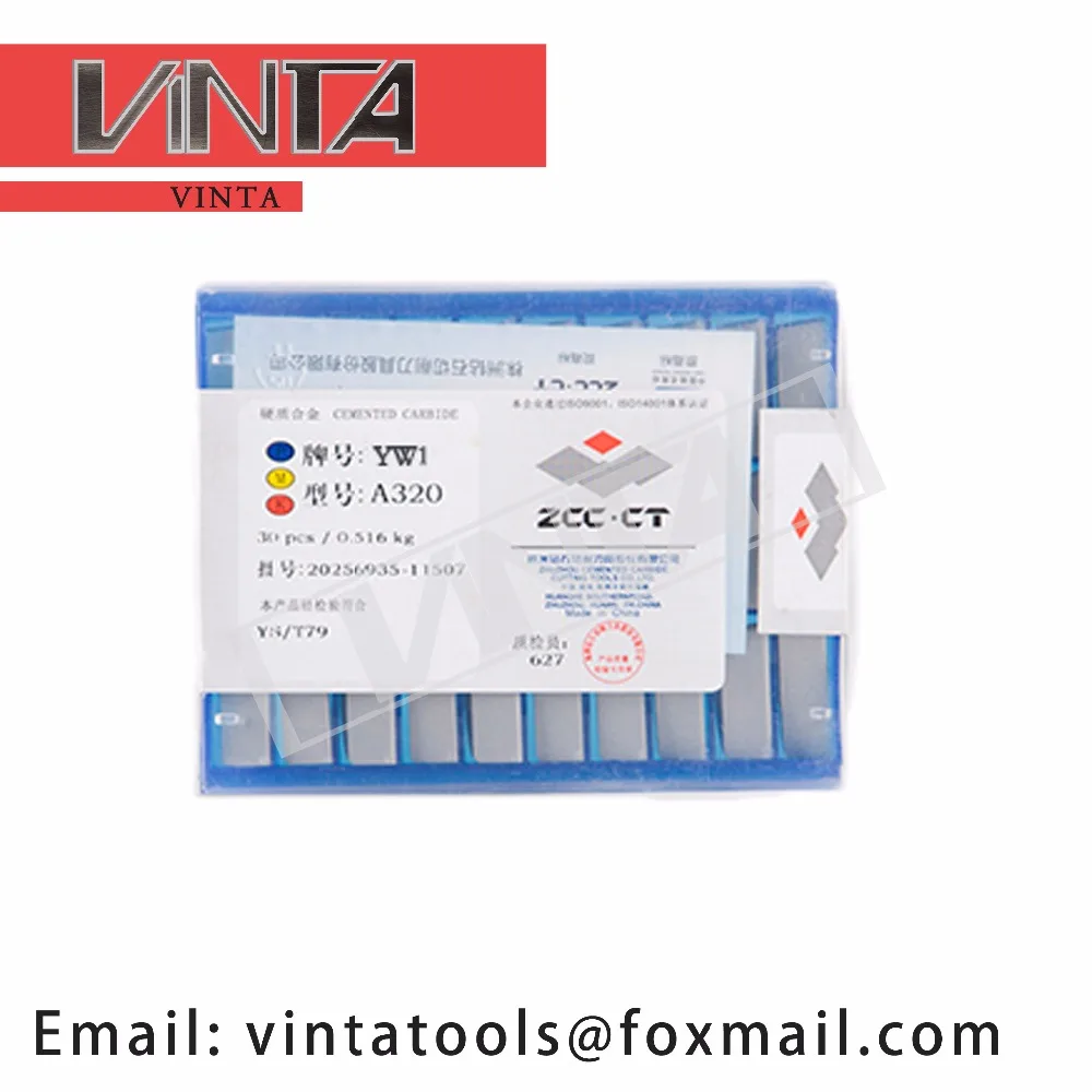 free shipping high quality 30pcs/lots A320 YG6/ YG8/ YW1/ YW2/ YT5/ YT14/ YT15 cnc caibide welding inserts |