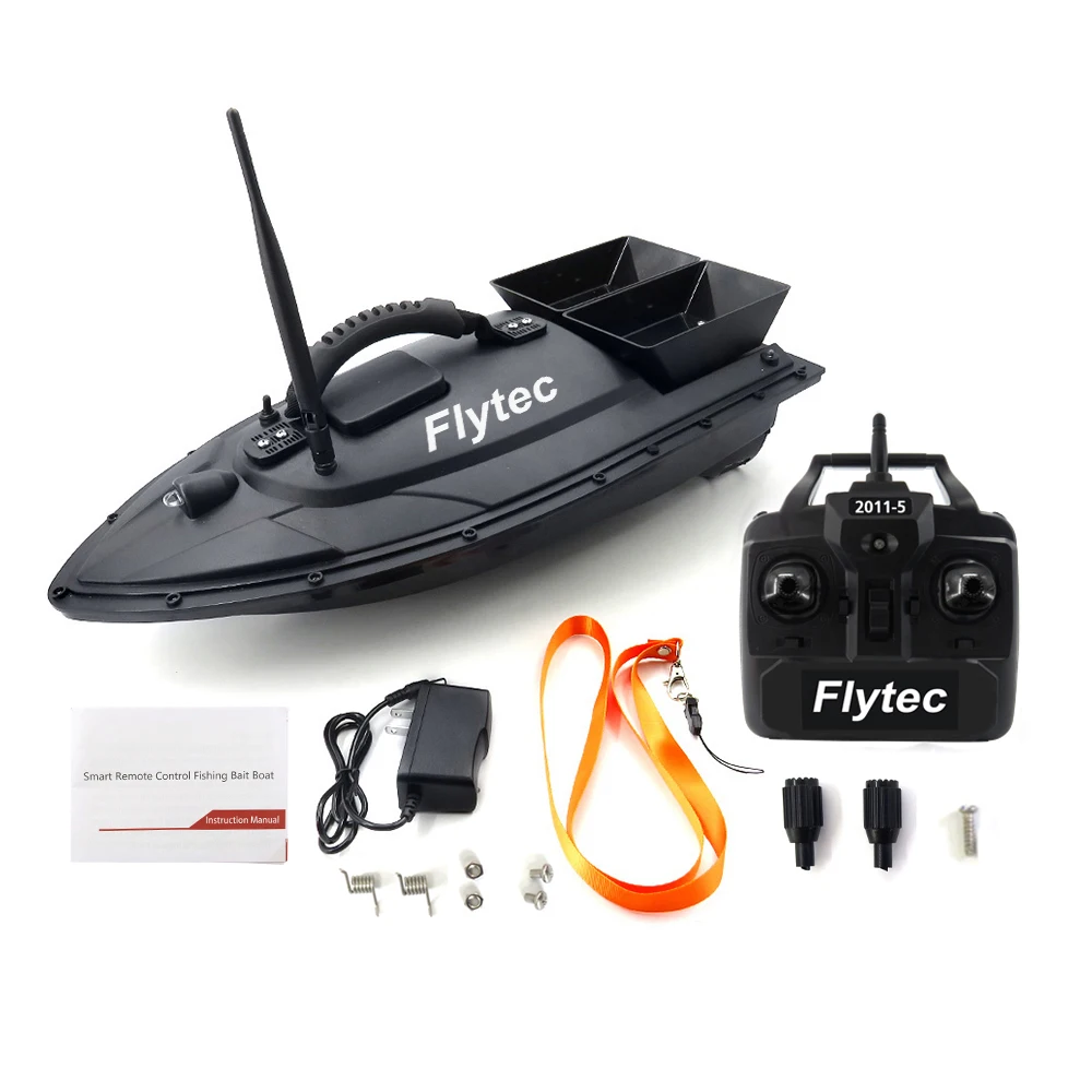 Flytec 2011-5 интеллектуальная двойная приманка с дистанционным управлением