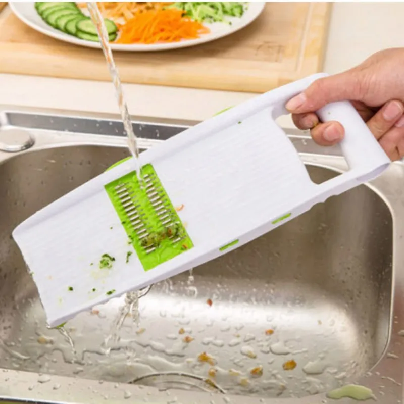 Dicer Kitchen Tool Stainless Manual Potato Peeler Carrot Steel Vegetable Slicer Cutter Blade Cheese Grater | Дом и сад