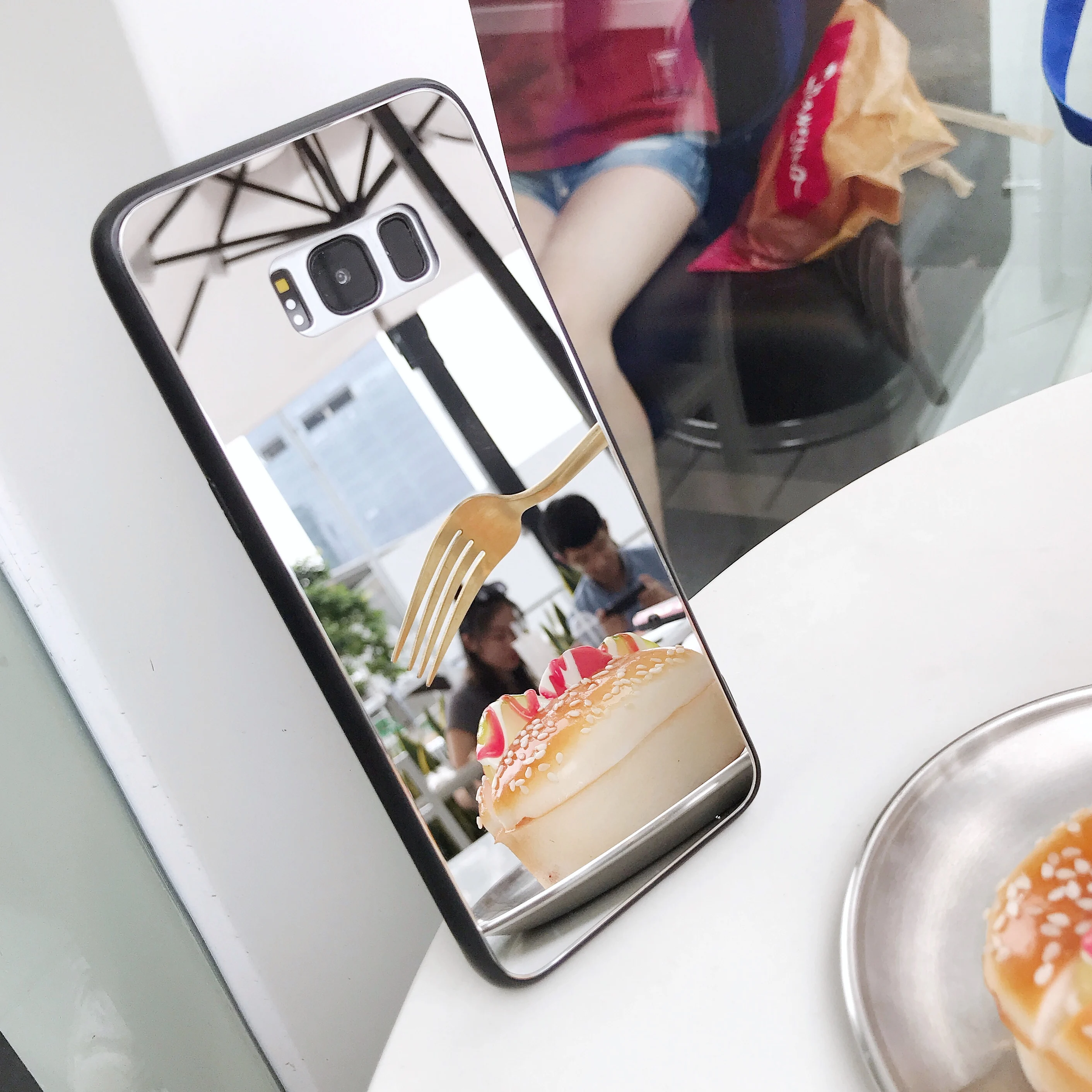 Mirror Phone Case For iPhone X XR XS Max 6 6S 7 8 Plus case with Makeup mirror |