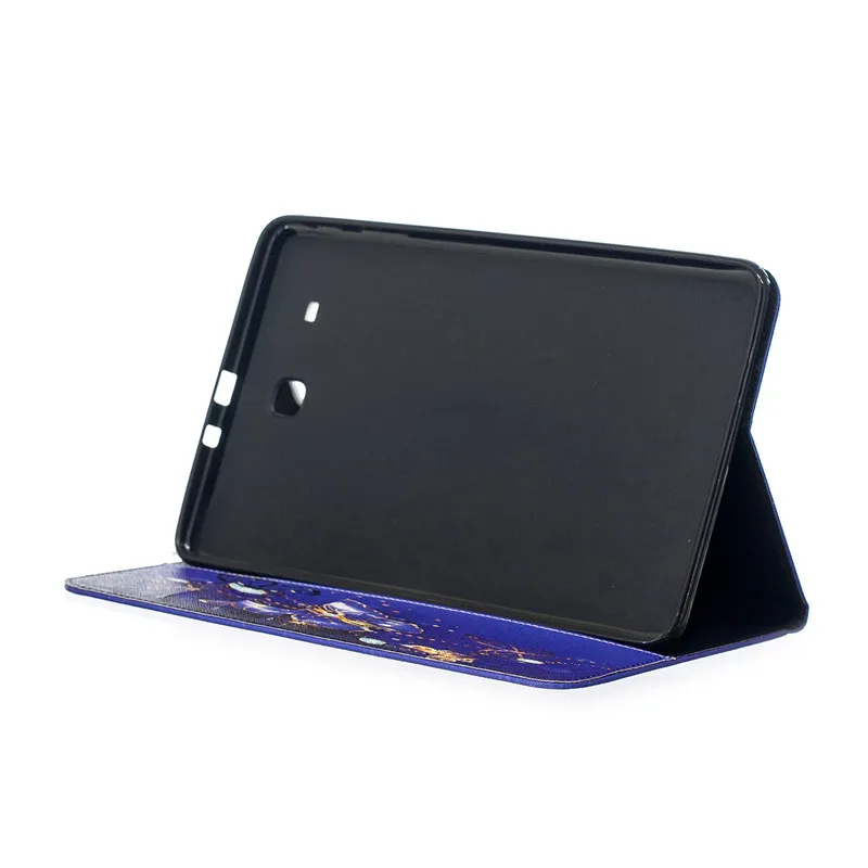 5 видов стилей чехол из искусственной кожи с Рисунком Слона бабочки для Samsung Galaxy Tab