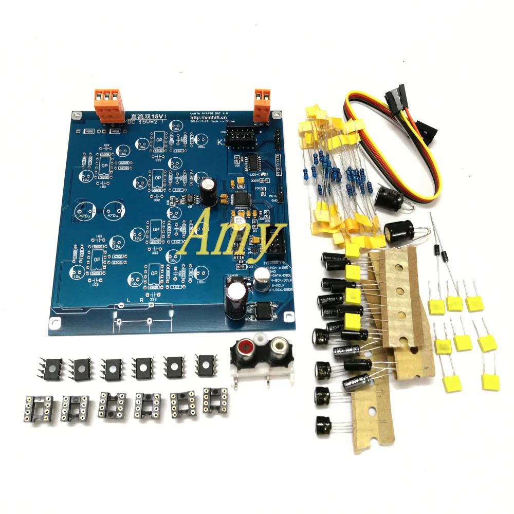 AK4490EQ декодер DAC! Официальная стандартная схема! I2S/DSD вход! Полуготовый