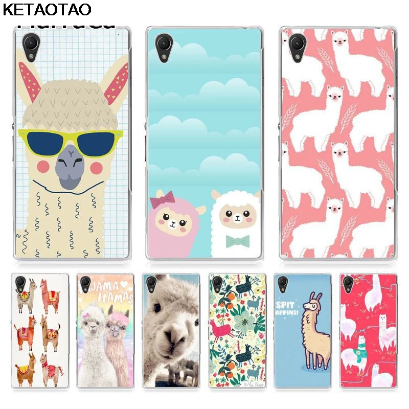 KETAOTAO Animal Alpaca рождественские чехлы для телефонов iPhone 4S 5C SE 5S 6S 7 8 Plus X прозрачные