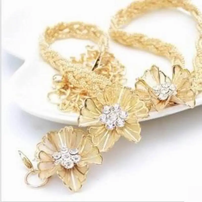 Модный цветочный металлический Универсальный женский пояс с бриллиантами и