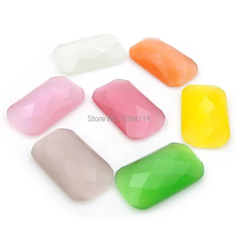 ZENGAZE Восьмиугольные подвески с кошачьими глазами из меди