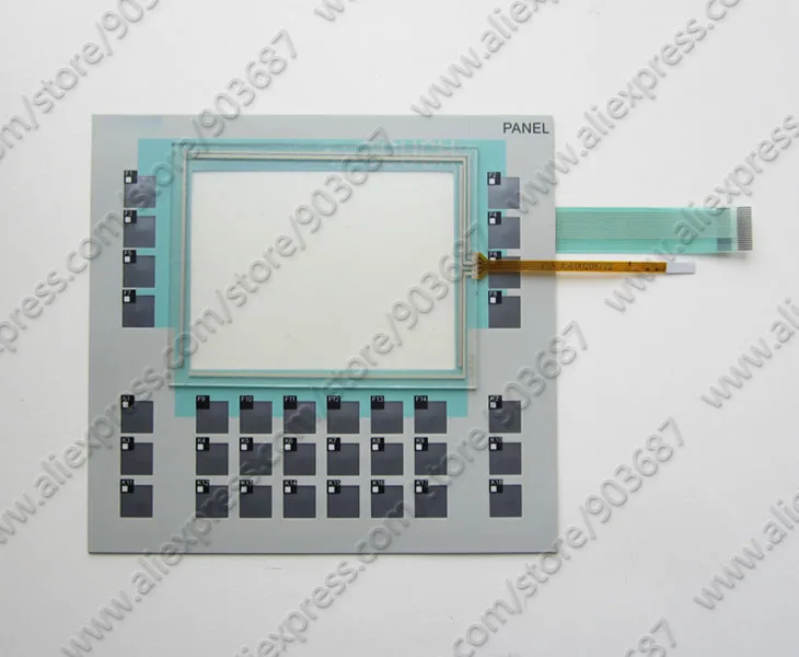Сенсорный экран дигитайзер для 6AV6 642-0DC01-1AX1 OP177B сенсорная панель для 6AV6642-0DC01-1AX1 OP177B с мембранной клавиатурой переключатель