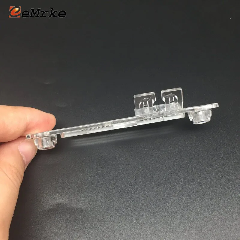 EEMRKE Автомобильный кронштейн камеры DIY номерной знак свет крепление корпуса для