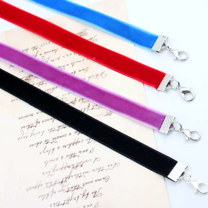 Новое яркое розовое бархатное колье чокер женские чокеры чокер|velvet choker necklace|velvet