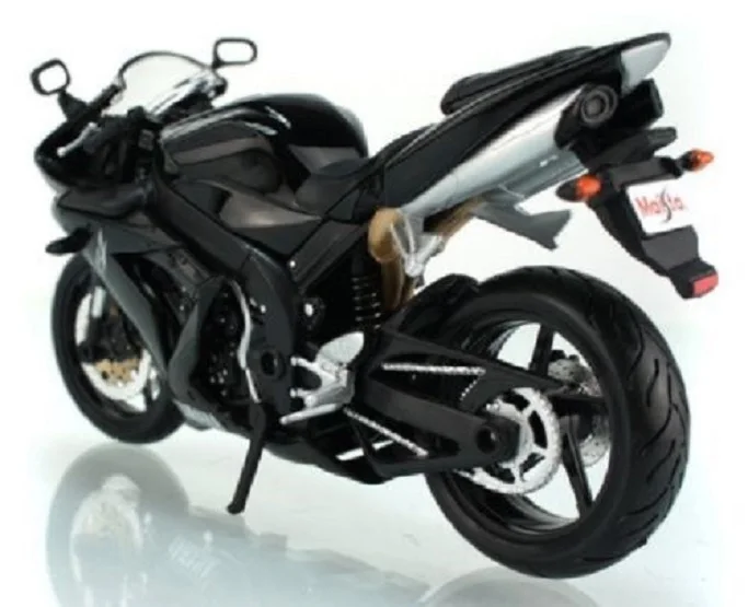 MAISTO 1:12 Yamaha YZF R1 черный мотоцикл велосипед литья под давлением Модель в коробке