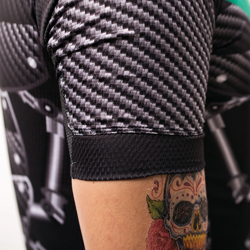 Cycling Downhill Jersey MTB Mens Bike Wear Short Sleeve Tops Cycling/Motocross Clothes Shirt Men's Rage Top Cycle ropa | Спорт и