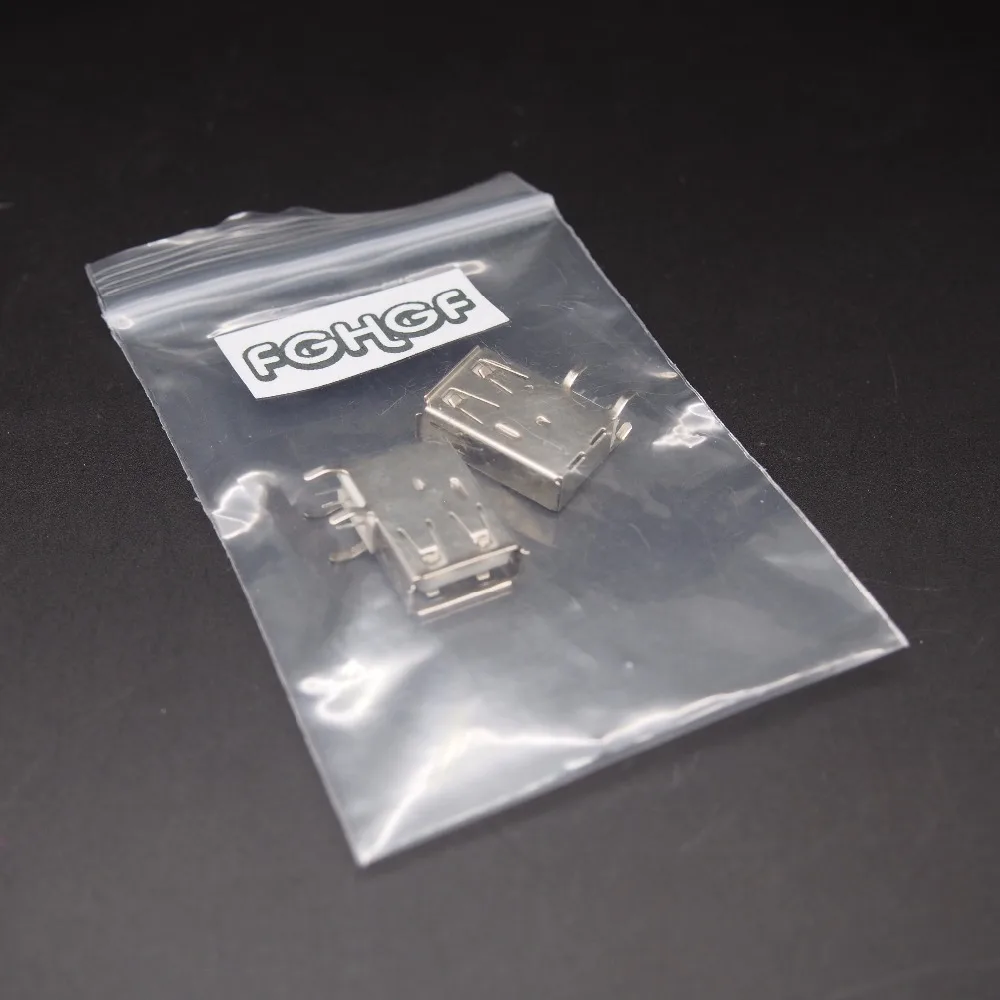 20 шт. AF USB A гнездо с боковой вставкой типа 90 градусов вертикальной кромкой|socket amd|usb