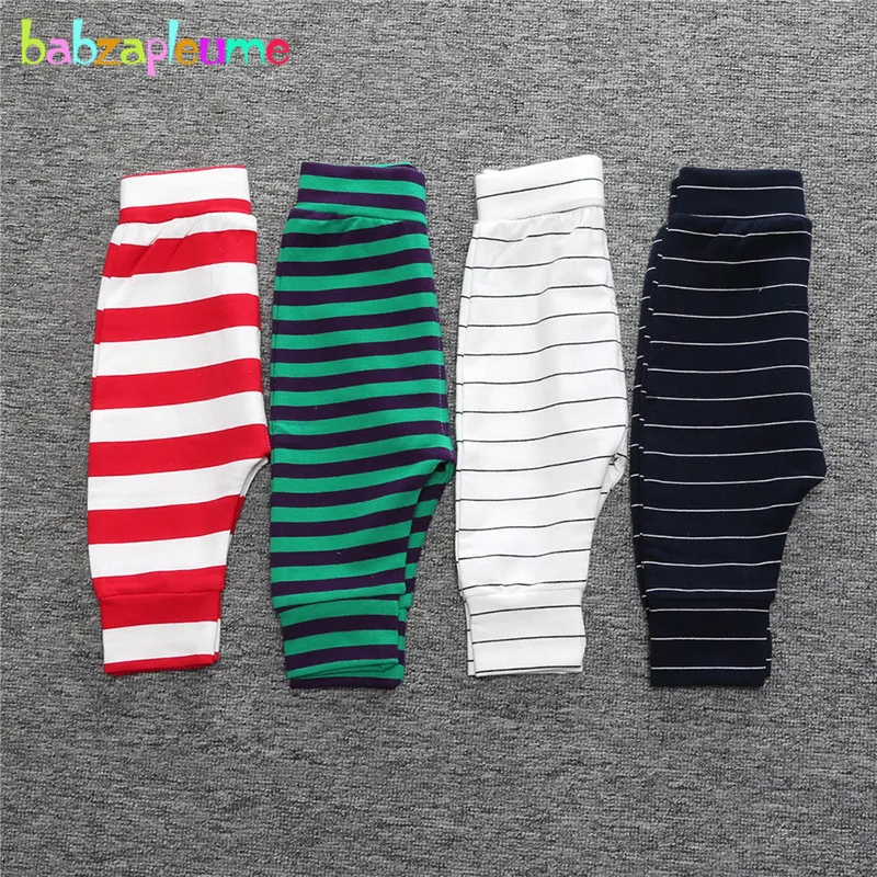 Spring Autumn Korean Fashion Baby Girls Boys Trousers 100% Cotton Stripe Toddler Clothes Pants For Kids Wear Clothing BC1620 | Детская