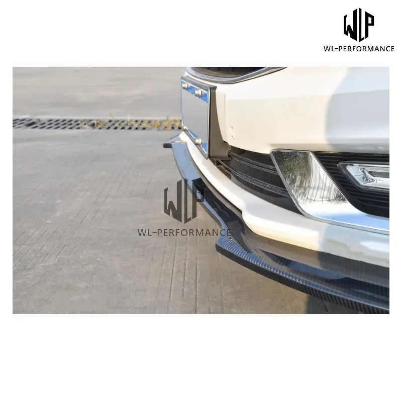 Высококачественный разветвитель губ для переднего бампера из углеродного