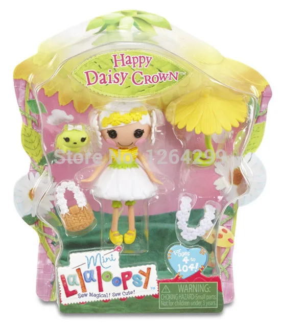Новые Мини Lalaloopsy цветы серии фигурки Куклы для девочек детские игрушки украшения детские подарки