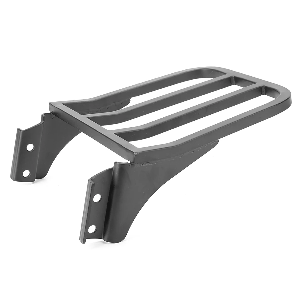 Черный Sissy бар спинка багажная стойка для Harley Sportster XL 883 1200 2004-2017 | Автомобили и