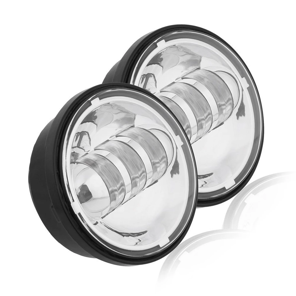 

TNOOG 7 Inch LED Headlight+ 2x 4-1/2" Fog Light Passing Lamps for Motorcycle Headlight 7Inch