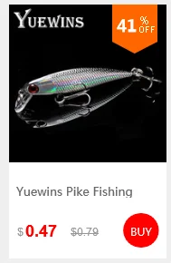 Yuewins, приманка для ловли щуки, 6 см, 4,2 г, приманка в виде гольяна, кренкбейт Isca, художественная жесткая приманка, воблеры для ловли окуня, поддельная рыба, карп, QA232