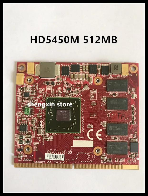 Видеокарта HD 5450M HD5450M VGA 109 C07751 00 215 0767003 для ноутбука HP Elite 8200/8300 608544 001 620007 001|Платы