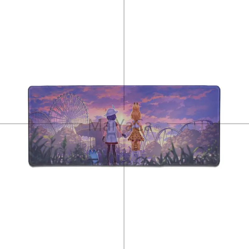Maiyaca новый дизайн Kemono Friends аниме девушка натуральный каучук игровой коврик для