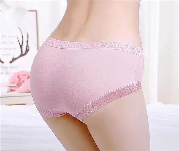 4 шт./лот детское хлопковое нижнее белье трусы для маленьких девочек однотонные