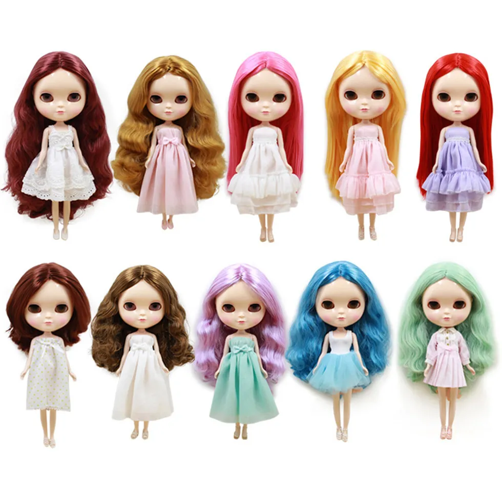 Нормальное тело ледяной DBS BJD может выбрать стиль волос и тело подходит DIY подарок для девочек, как Neo blyth куклы 1/6 30 см высота