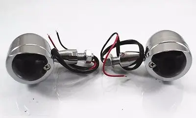 

Smoke Turn Signal Indicator W/ Visor for Harley Honda Kawasaki Suzuki Yamaha VTX