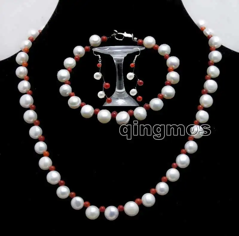 Маленькое 7-8 мм белое плоское круглое боковое отверстие натуральный жемчуг FW и