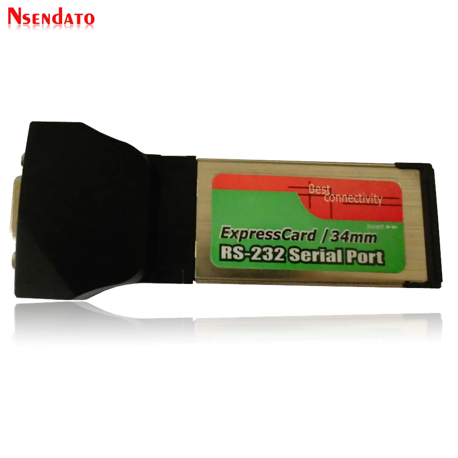 Express Card ExpressCard 34 мм до RS232 RS 232 DB9 серийный Порты и разъёмы карты расширения адаптер