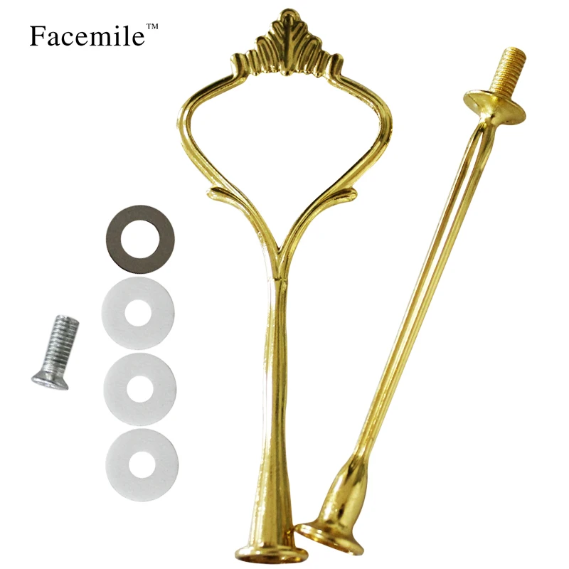 2 яруса Подарочная тарелка для фруктов с ручкой крепежная подставка удочек