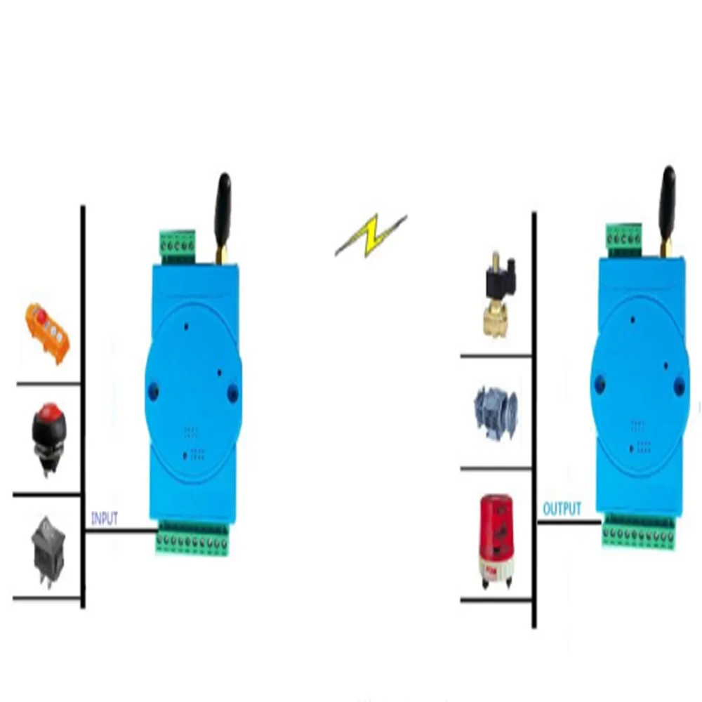 2-way on-off control module 2 км-3 км беспроводной водяной клапан пульт дистанционного