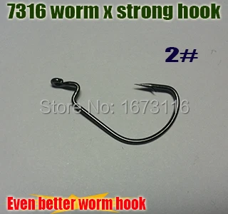 

2015 рыболовный червь X Сильный крючок Размер: 2 # Высокоуглеродистая сталь крючок quanlity: 100 шт./лот