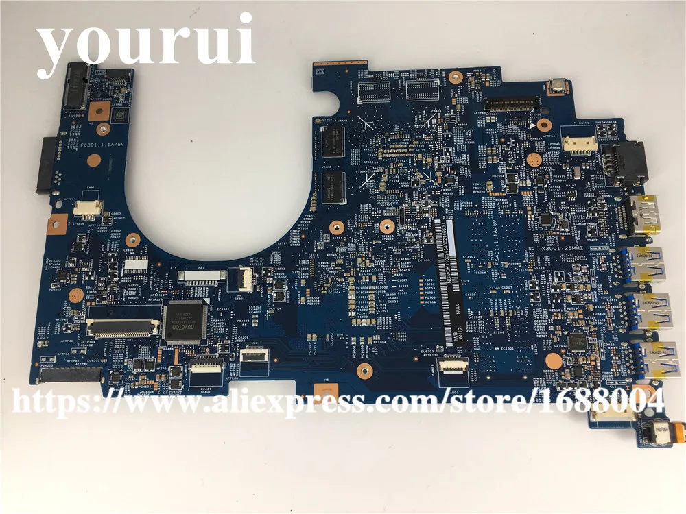 14205-1 448.02F09.0011 NBMQK11003 NB. MQK11.003 для ACER VN7-571G Материнская плата ноутбука I5-4210U DDR3L тестирование