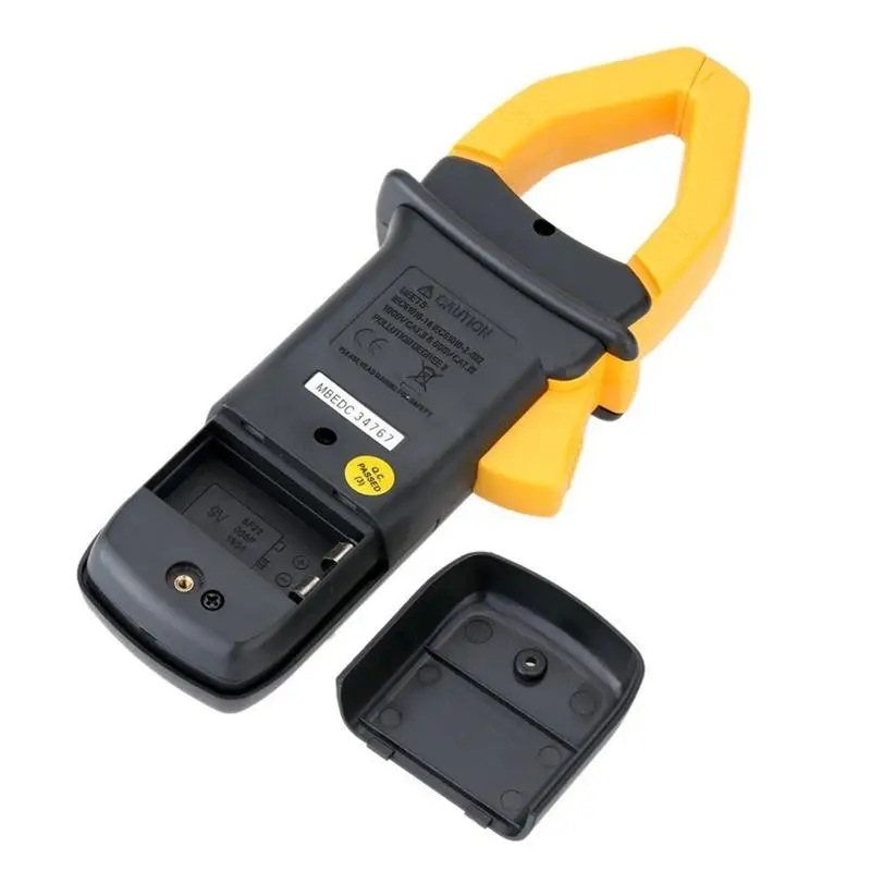 MASTECH MS2001C 3 1/2 цифровой клещи AC DC Ампер Вольт Ом измеритель температуры тестер